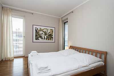 Luxuswohnung Elbsuite: Doppelzimmer 2 Doppelbett