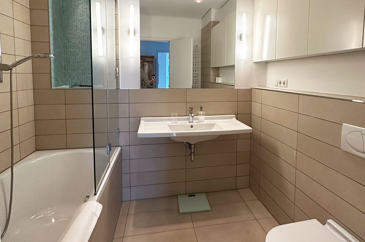 Luxuswohnung Elbsuite: Vollbad