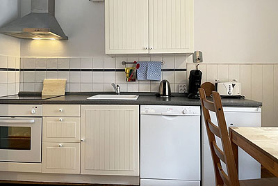Ferienwohnung Koje: Küchenzeile