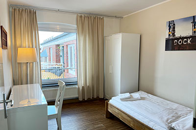 Ferienwohnung Suite: Schlafzimmer Einzelbett