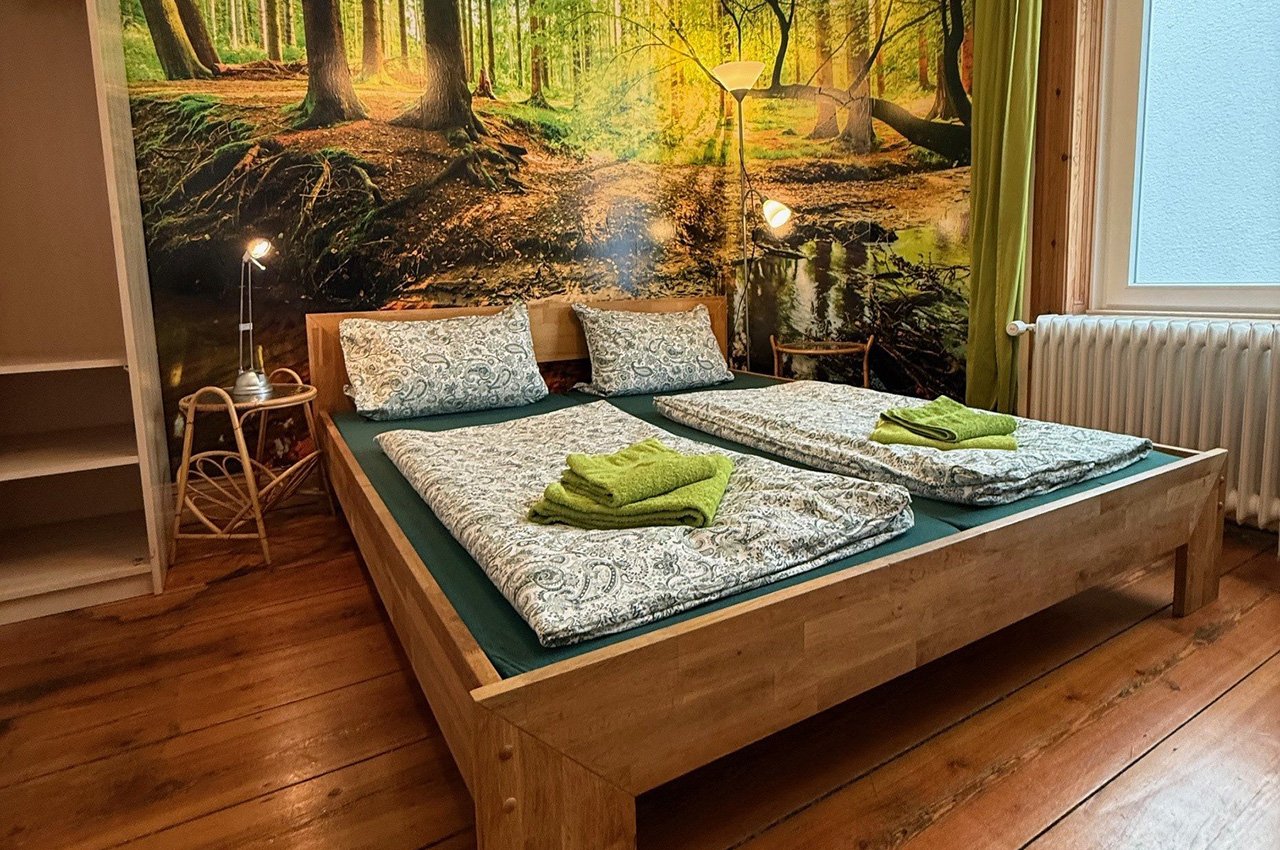 Doppelzimmer Hansaplatz: Doppelbett