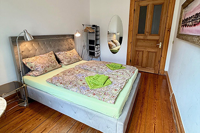 Doppelzimmer Hansaplatz: Doppelbett