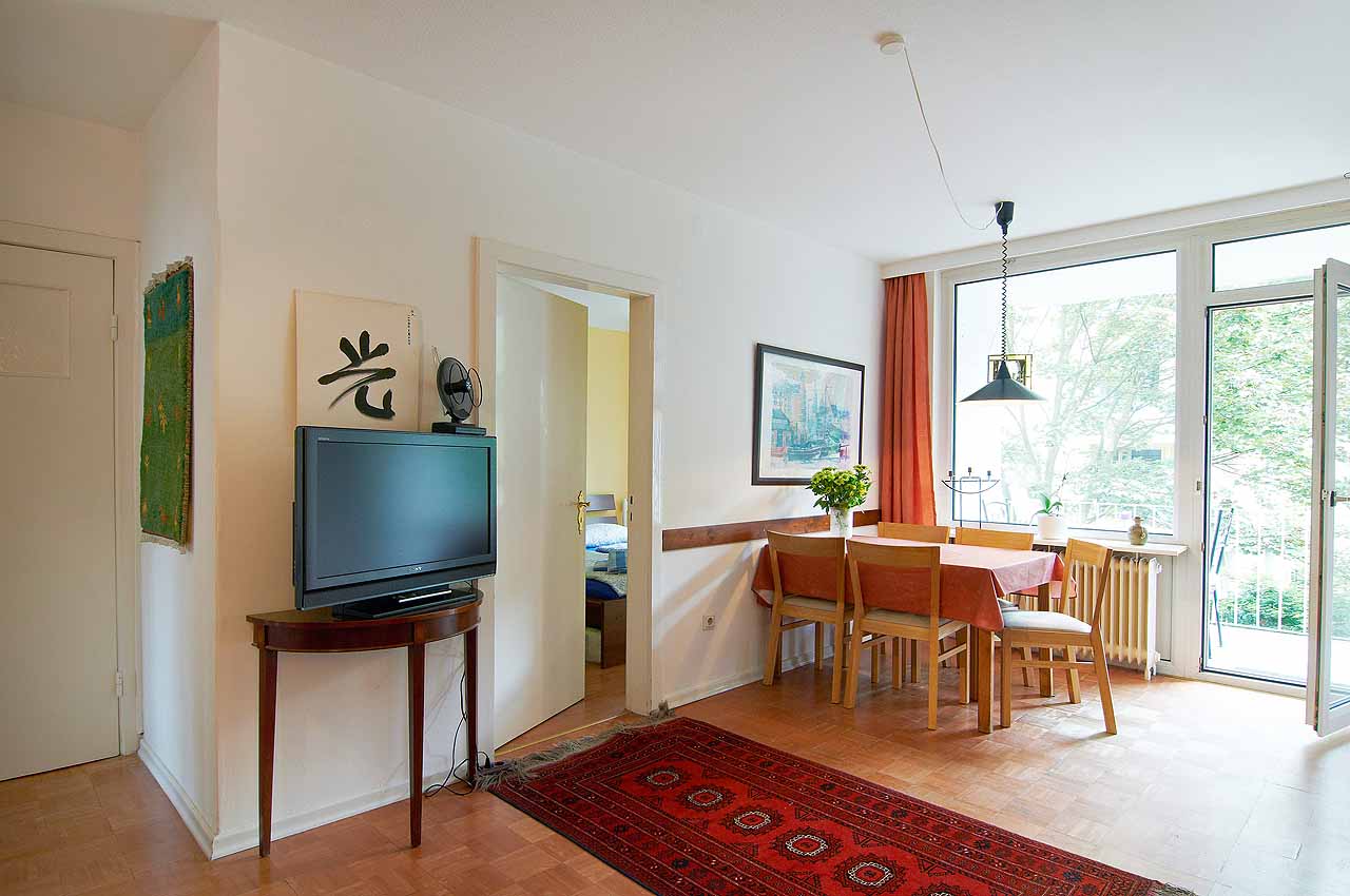 appartement b wohnzimmer essbereich