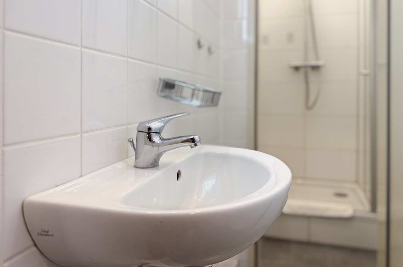 Ferienwohnung Deichgold: Bad Dusche