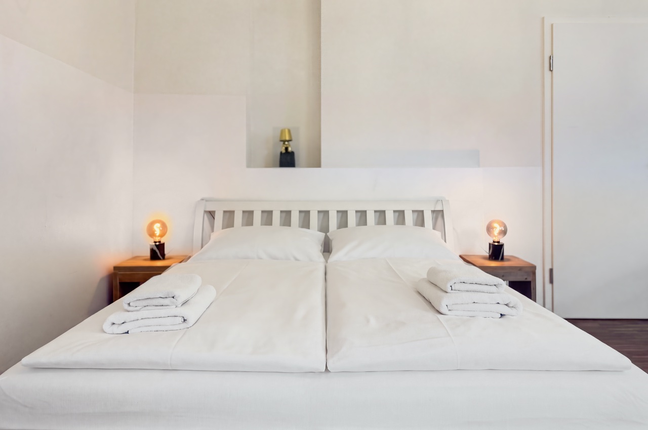 Ferienwohnung Deichgold: Doppelbett