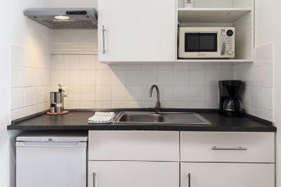 Ferienwohnung Deichgold: Kochnische