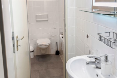 Ferienwohnung Deichgold: Toilette