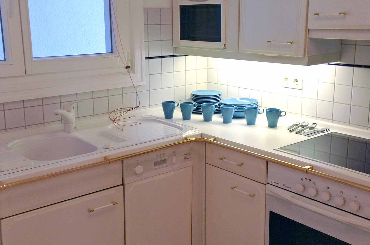 appartement hamm kueche herd spuele
