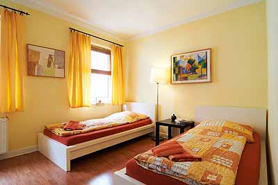appartement k34 einzelbetten helles zimmer
