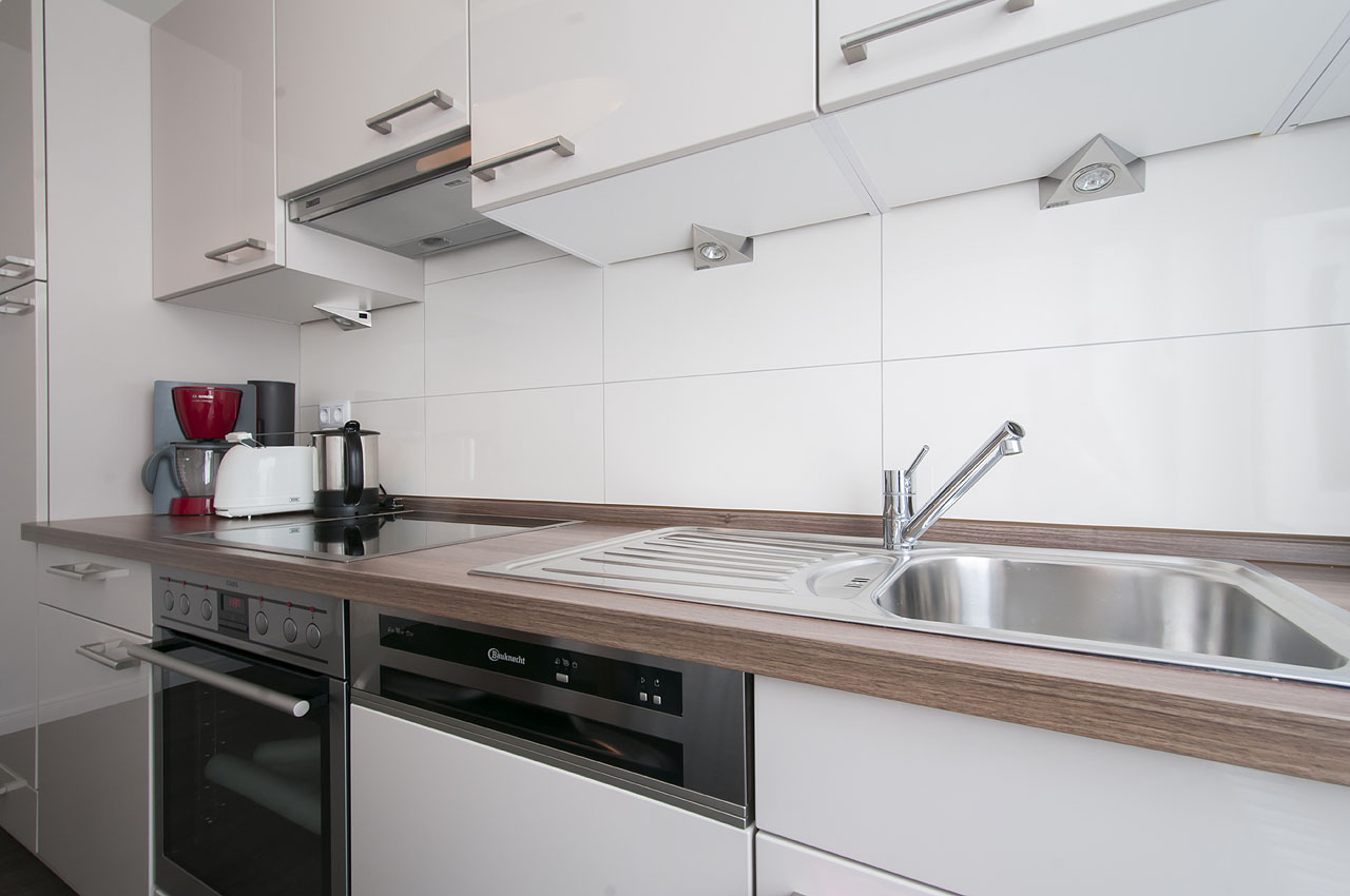 appartement ml21 kuechenzeile backofen geschirrspueler