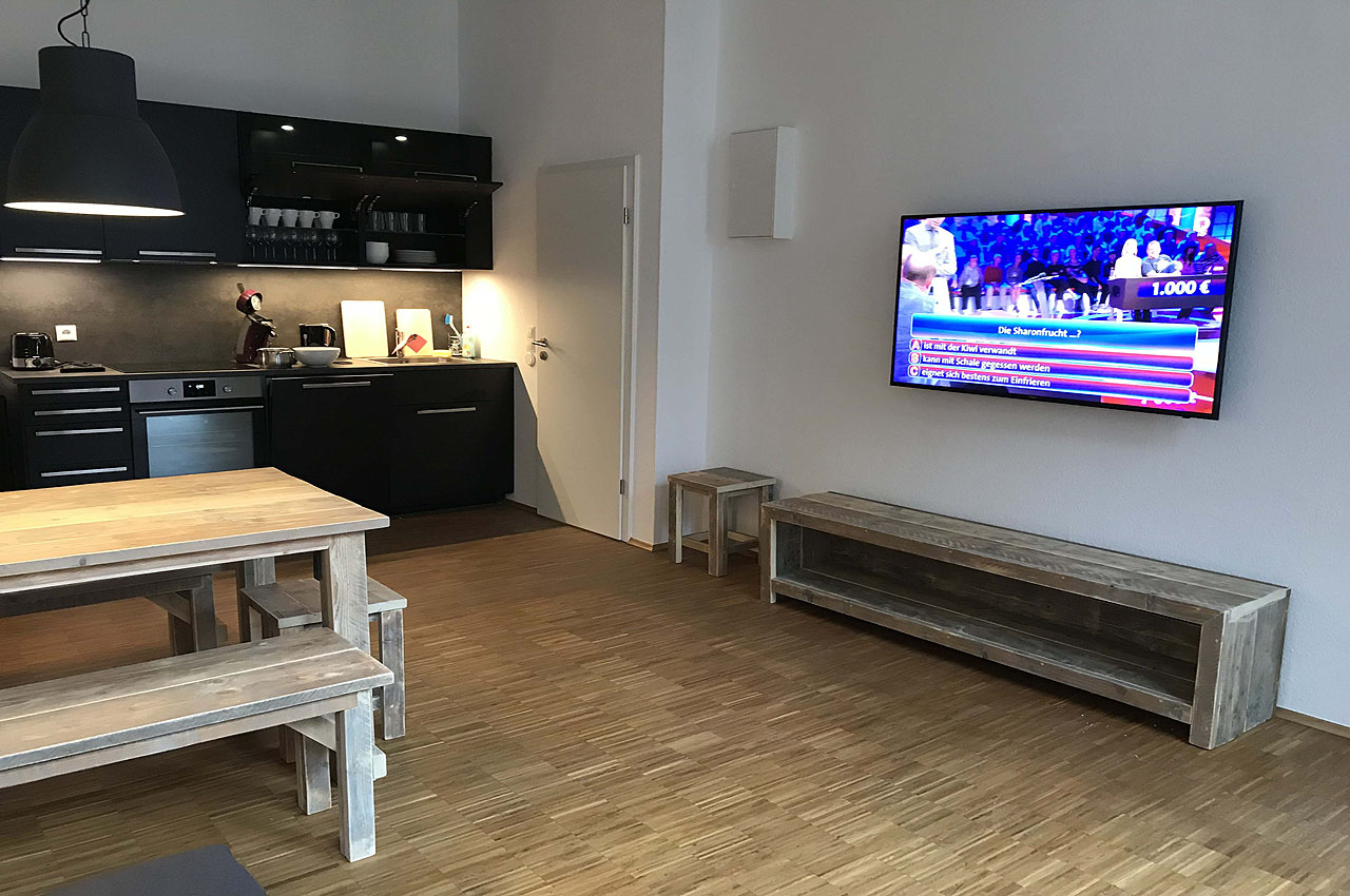 appartement oberdeck wohnzimmer tv55zoll