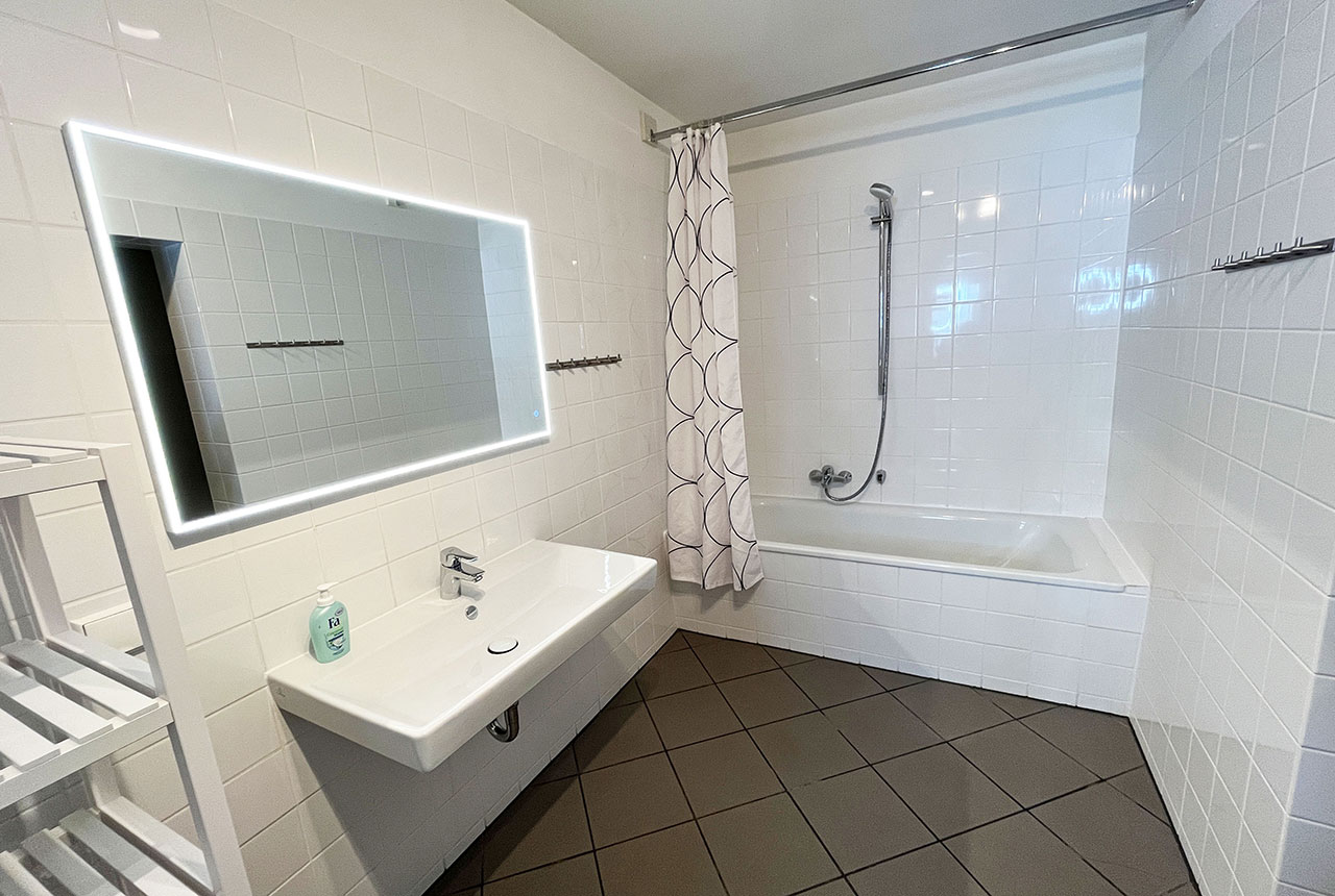 appartement ontop badezimmer badewanne