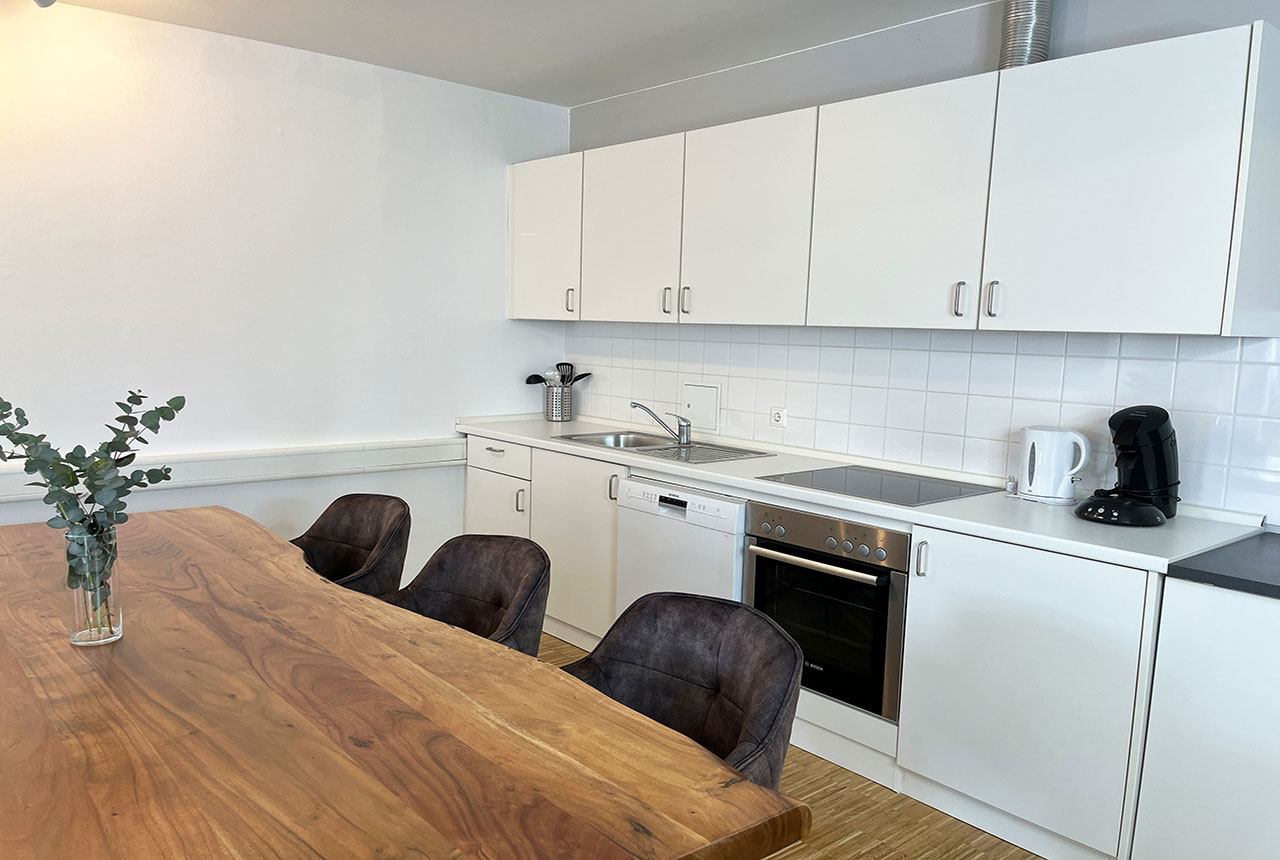 appartement ontop kueche geschirrspueler backofen