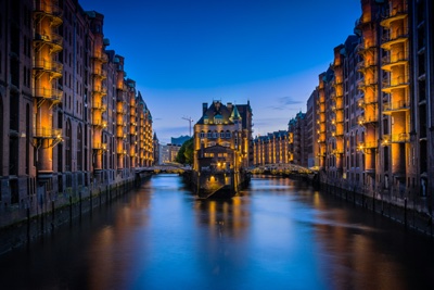 Umgebung: Hafen Nacht